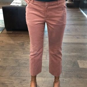 J Crew Corduroy Crop Pants